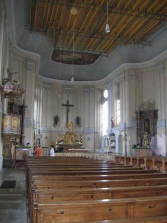 intérieur de la "Schlosskirche"