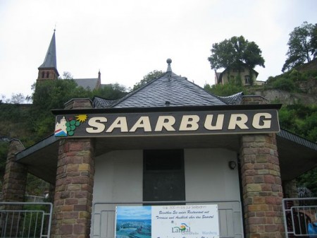 Saarburg et la boucle de la Sarre, 29 juillet 2007